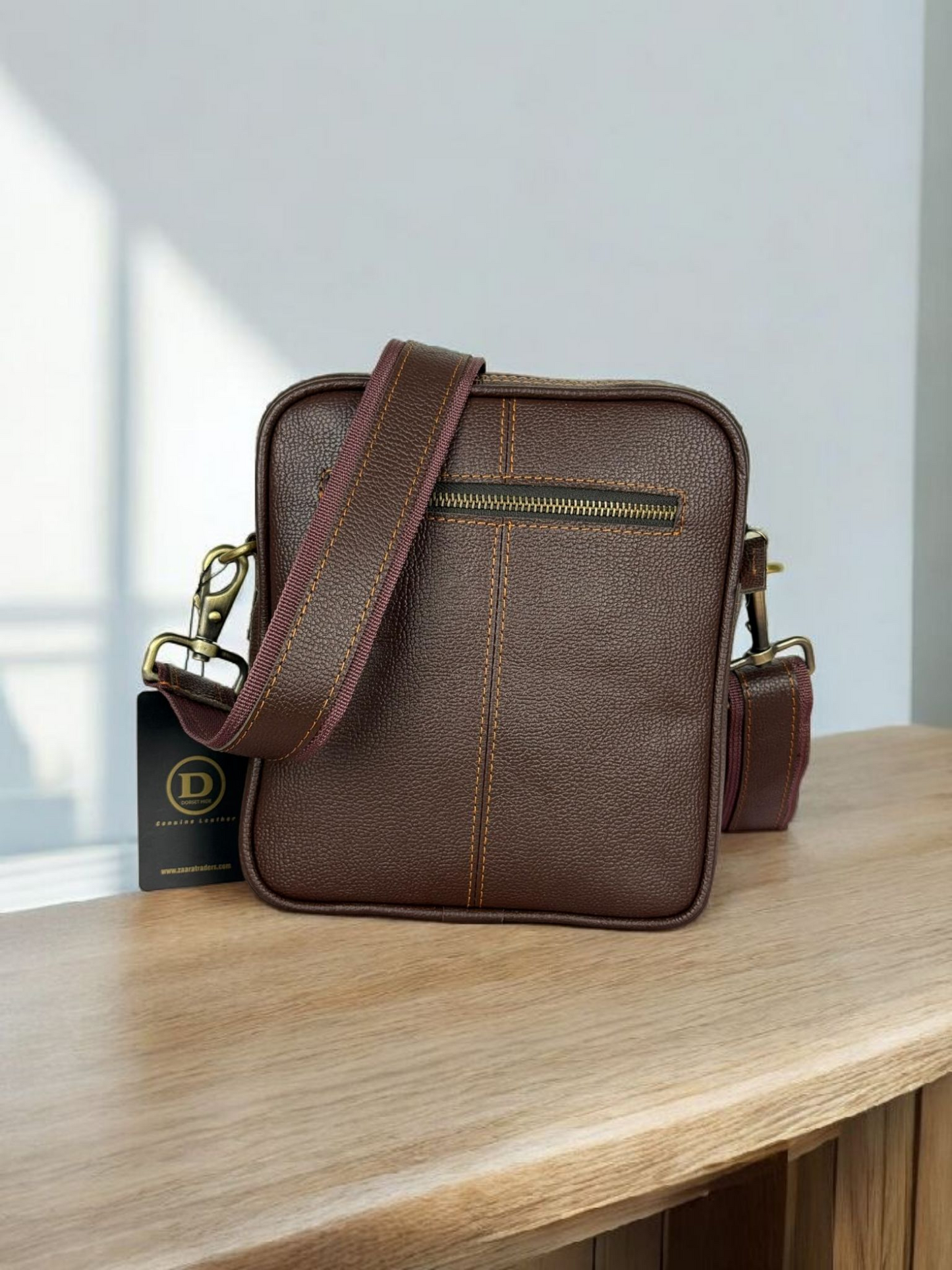 genuine leather cross body bag