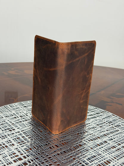 Premium Leather RFID Long Wallet – Your All-in-One Organizer