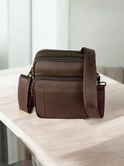 genuine leather cross body bag