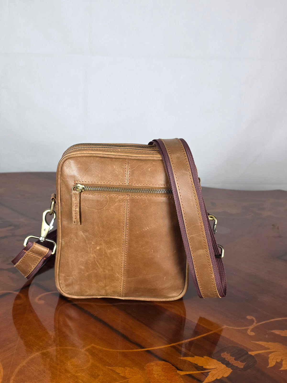 genuine leather cross body bag