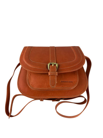 Geuine Leather Elegent Women's Flap Crossbody Bag