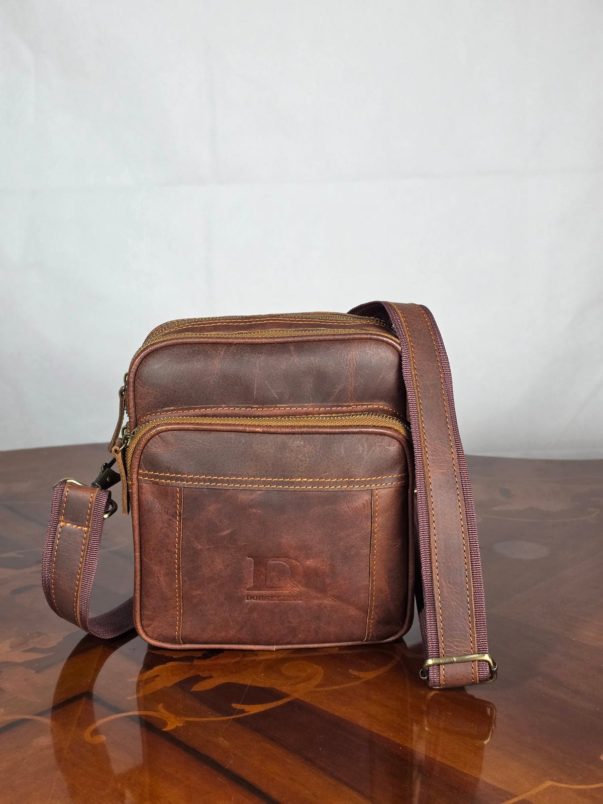 genuine leather cross body bag