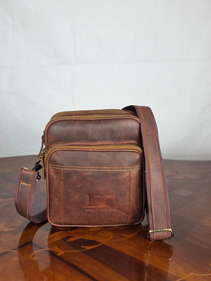 genuine leather cross body bag
