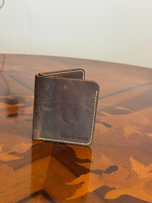 Genuine Leather Premium Wax Smart Wallet