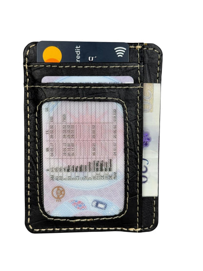 Genuine Leather RFID-Protected Smart Card Holder