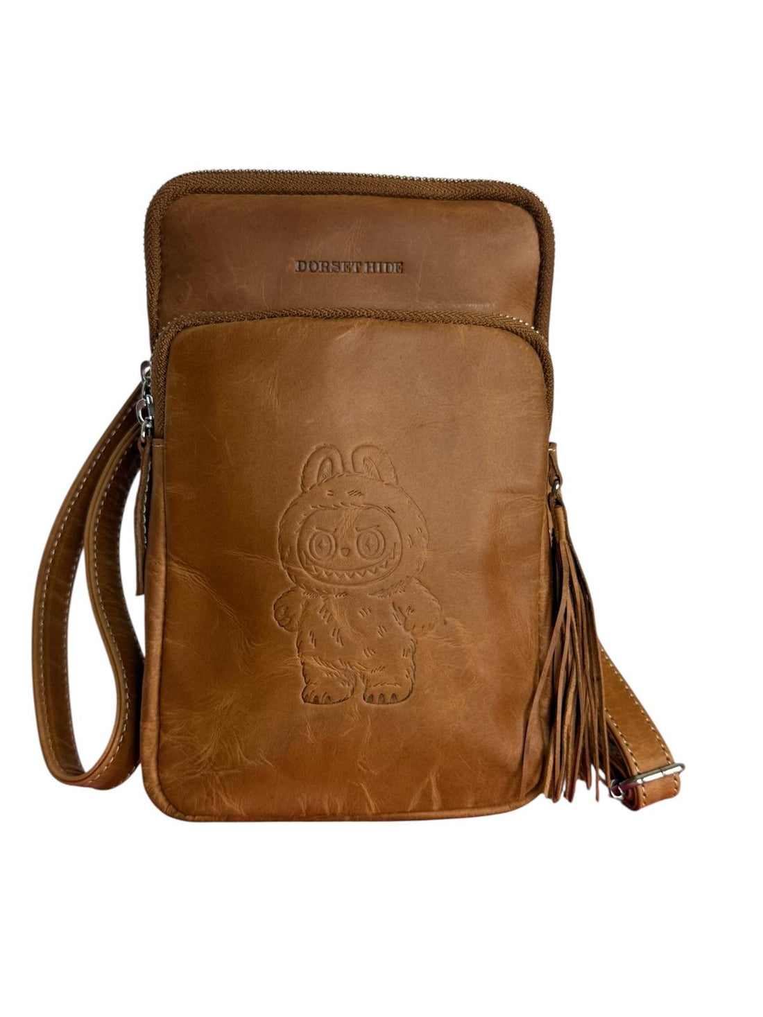 Labubu Version Genuine Leather Bag