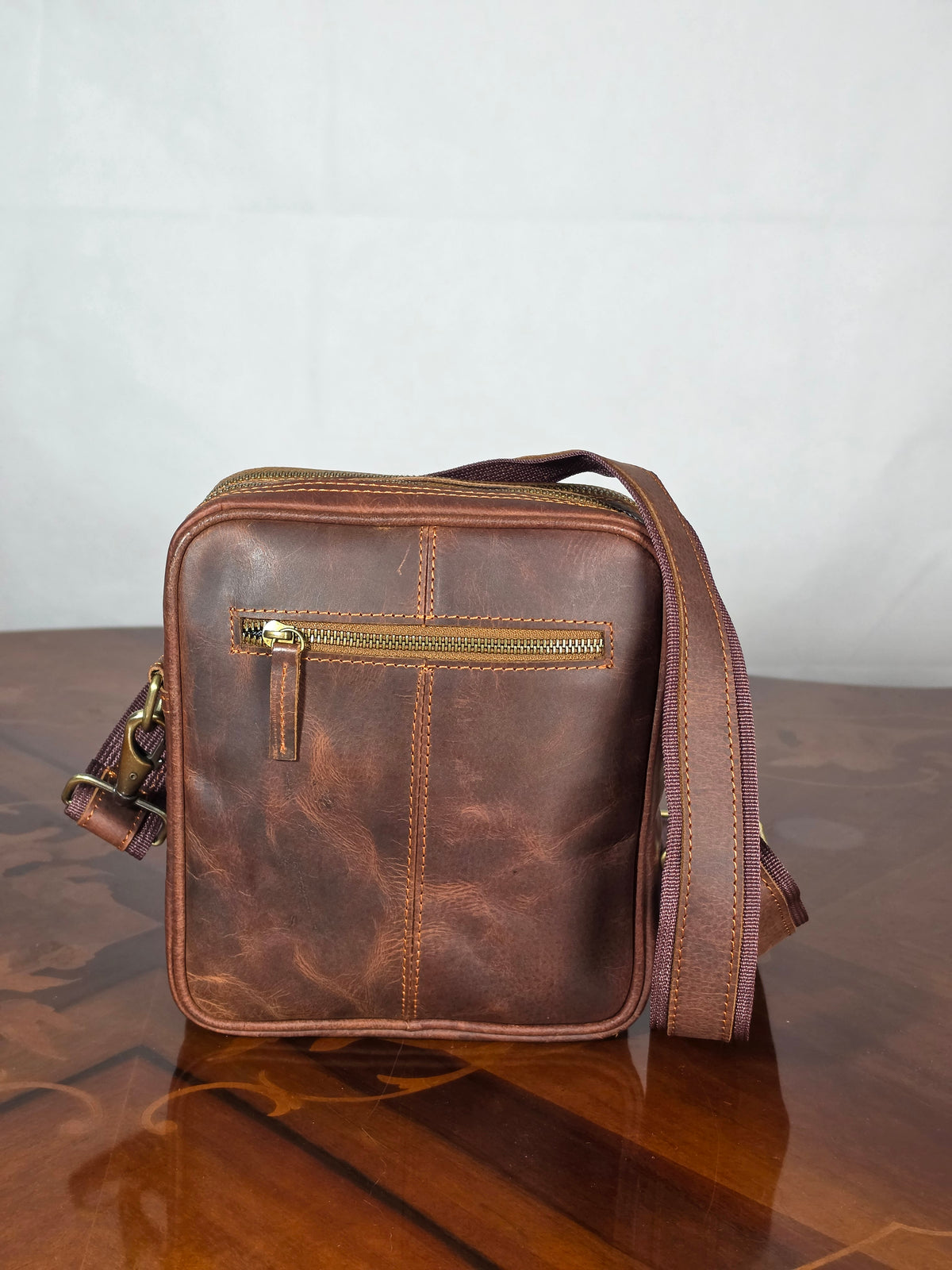 genuine leather cross body bag